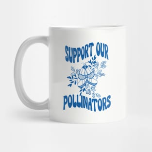 Support Our Pollinators Moth Mug